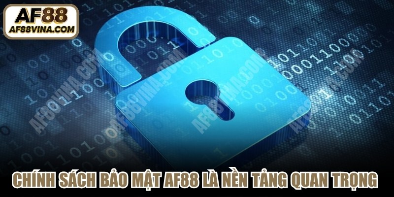 Chính sách bảo mật AF88 là nền tảng quan trọng cần hiểu rõ