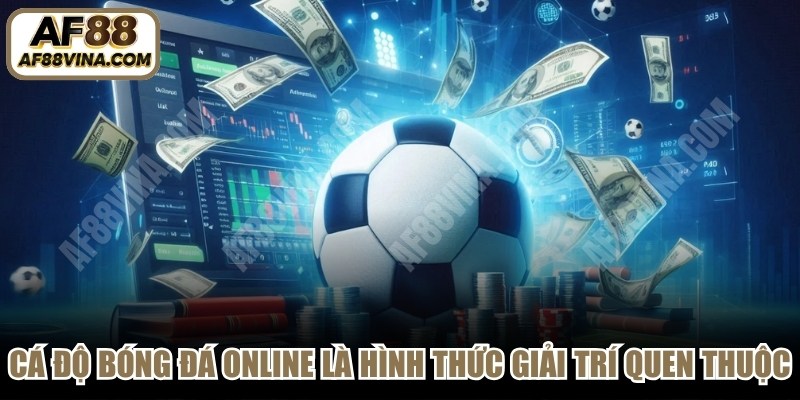 Cá độ bóng đá online là hình thức giải trí quen thuộc của nhiều người 